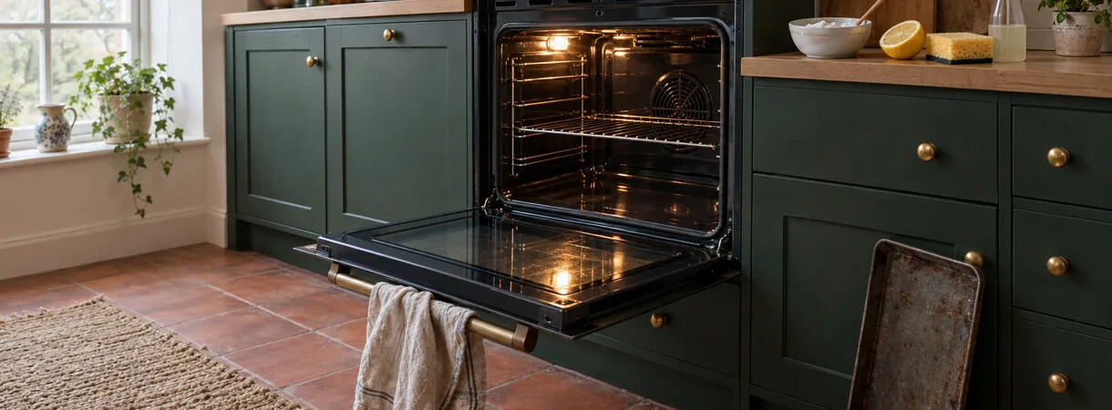 Oven schoonmaken: met baking soda, stoom of zelfreiniging