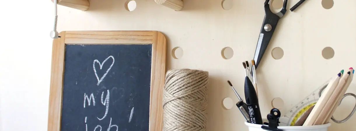 Pronken met je pegboard