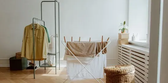 Was drogen in huis terwijl het buiten regent en luchten niet lukt