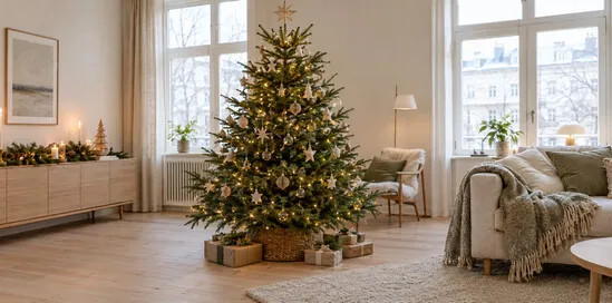 Kerstversiering in huis: ideeën voor elke kamer