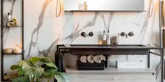 Een flinke dosis inspiratie voor een landelijke badkamer