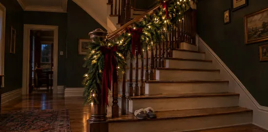 Kerstversiering in huis: ideeën voor elke kamer