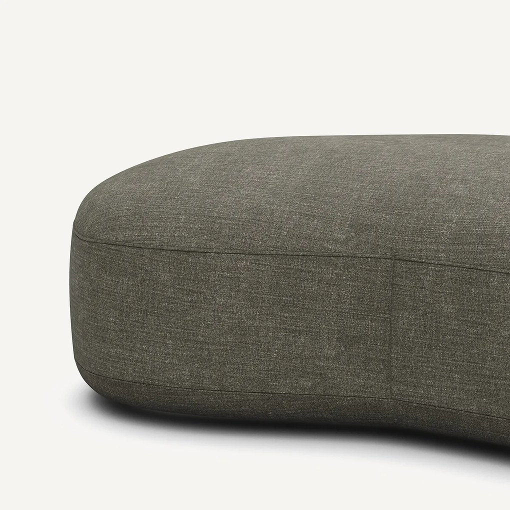 Voetensteun van katoen en linnen, Rosebury, ontwerp Emmanuel Gallina