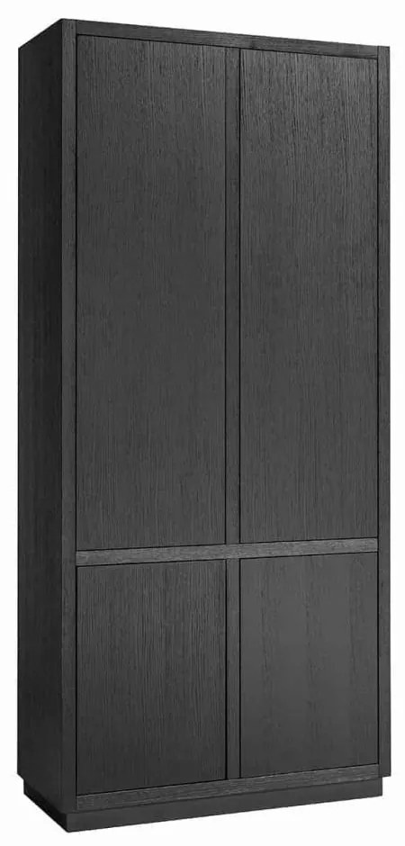 Richmond Dichte kast Oakura 2x2-deuren 40 cm cm - Eiken hout - Richmond Interiors