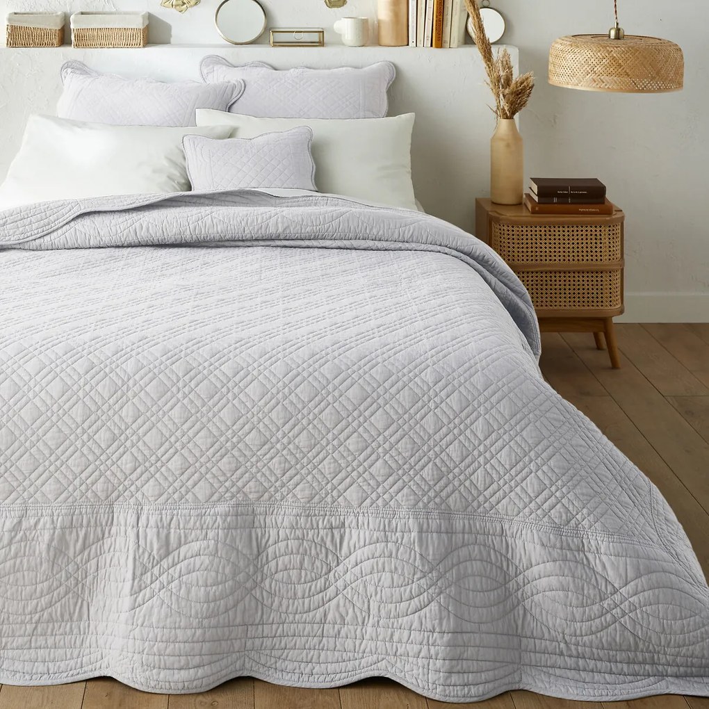 Gematelasseerde boutis in  katoen, Scenario