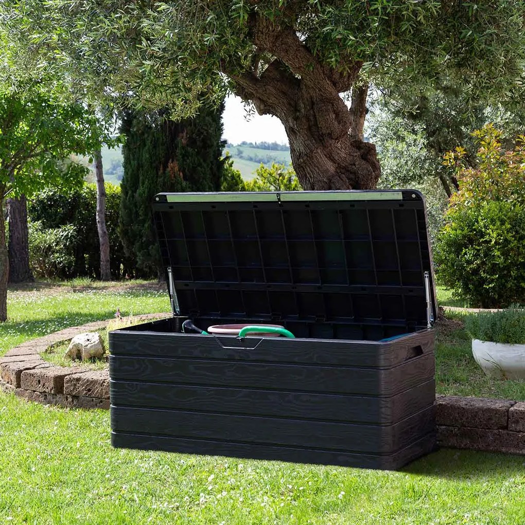 Toomax Dolomiti opbergbox 640 liter - donker grijs
