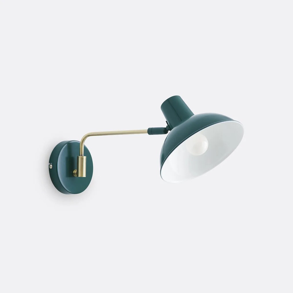 Wandlamp van ijzer en messing, Colota