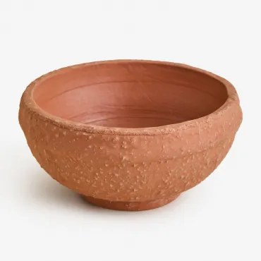 Decoratieve Schaal In Terracotta Agnon Rood Sienna & Ø22,5 Cm - Sklum