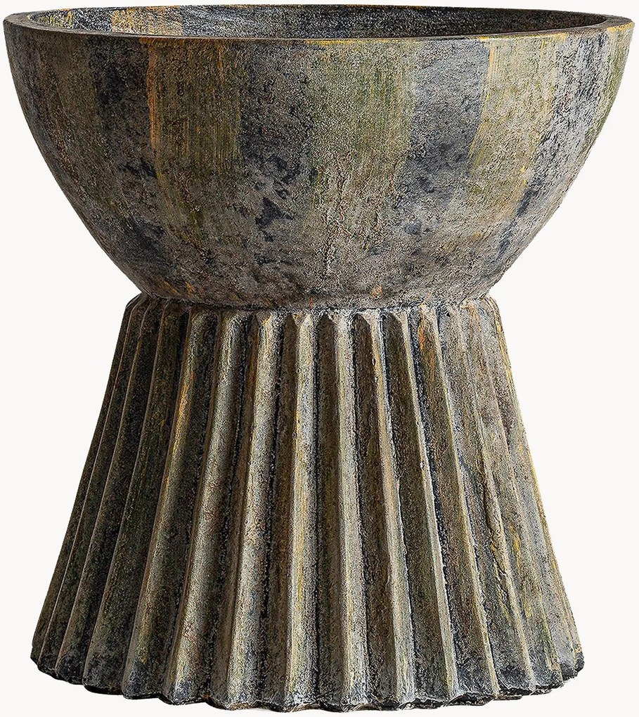 Plantenpot Plissé van beton