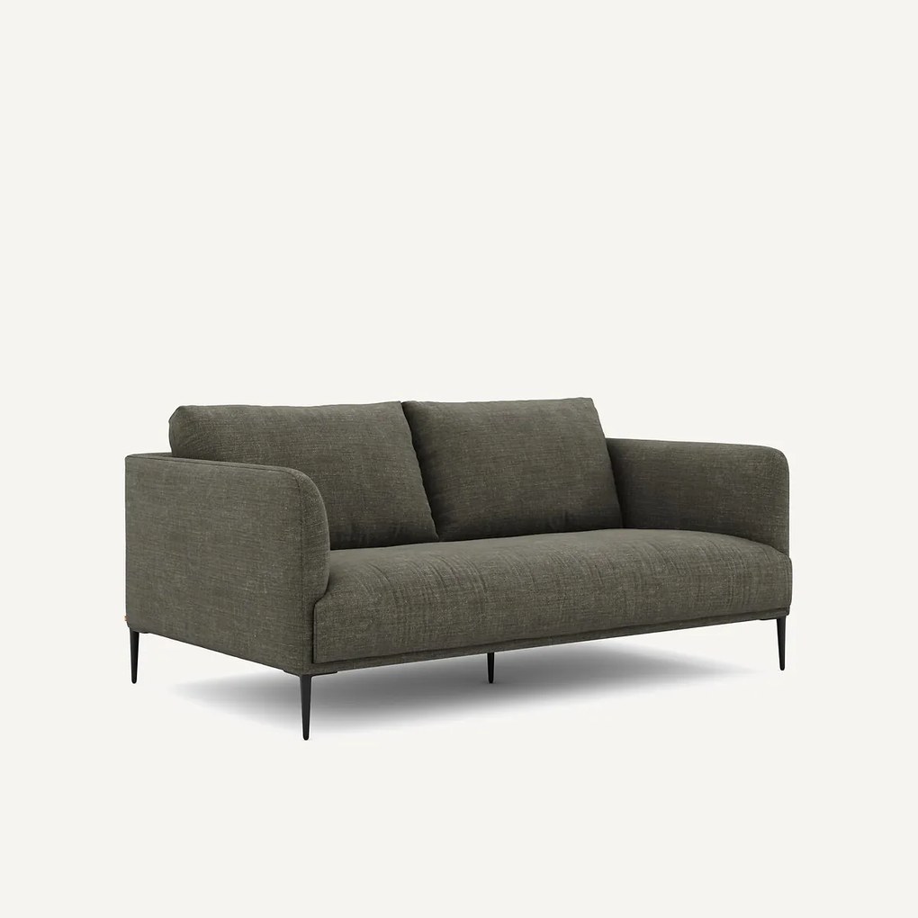 Katoenen en linnen compacte bank, Oscar, ontwerp Emmanuel Gallina