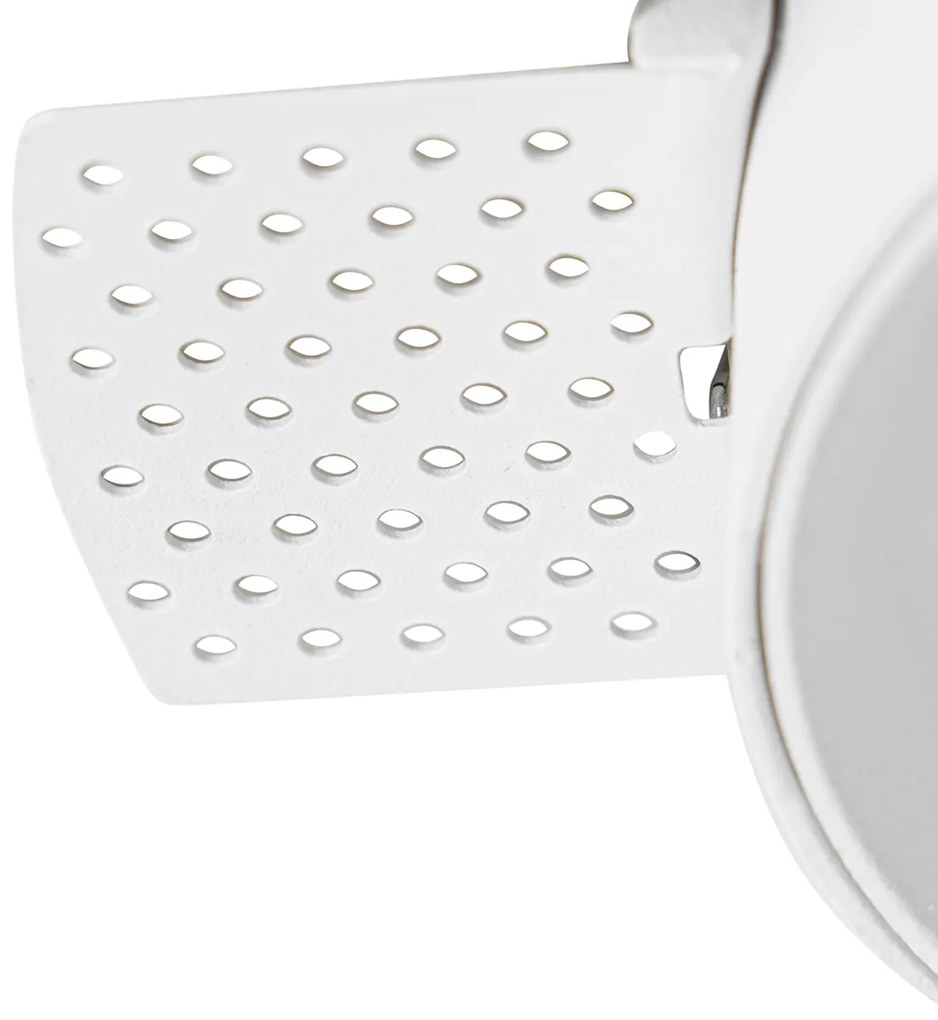 Smart inbouwspot wit rond trimless incl. Wifi GU10 50mm - Oneon