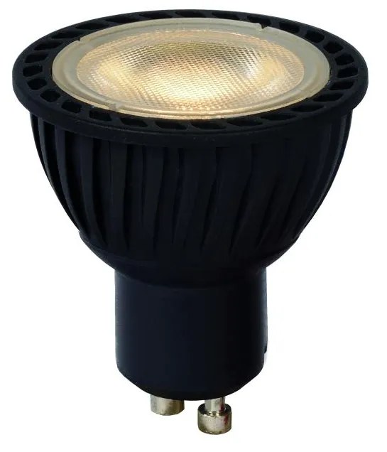 Lucide Bulb dimbare LED lamp 3000K GU10 5W 5cm zwart - set van 3