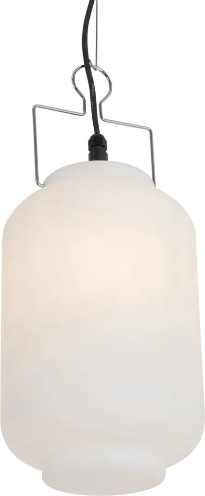 Smart buiten hanglamp wit 20cm incl. Wifi A60 - Pion