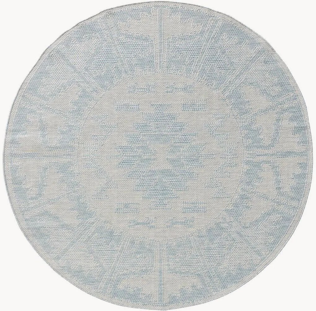 Rond in- & outdoor vloerkleed Bronco