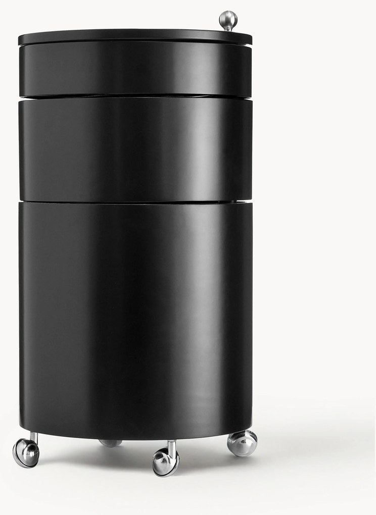 Ronde rolcontainer Barboy, design Verner Panton