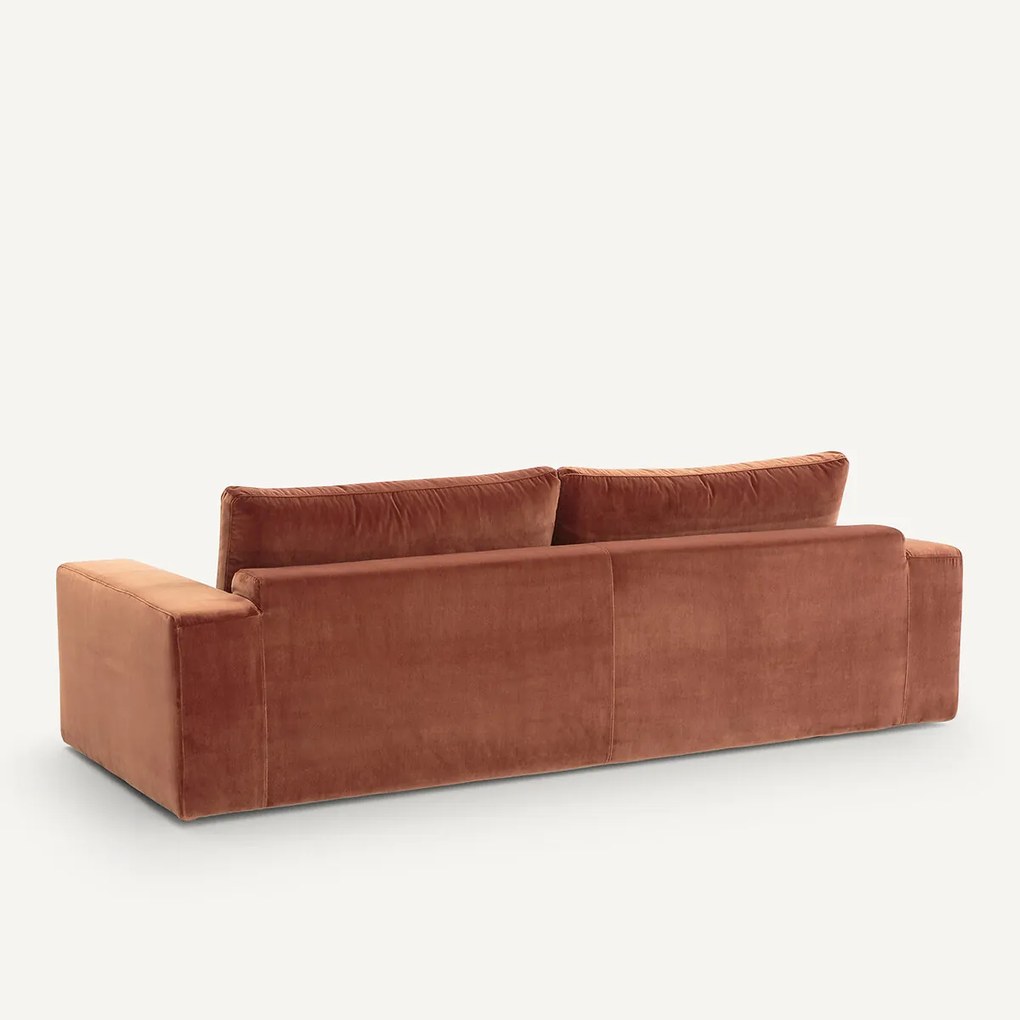 Sofa 3- of 4-zits, fluweel, Skander