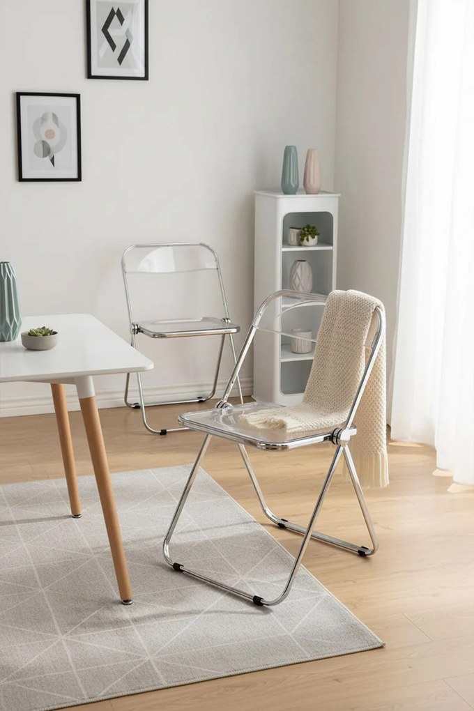 Set van 4 klapstoelen voor evenementen Tamy