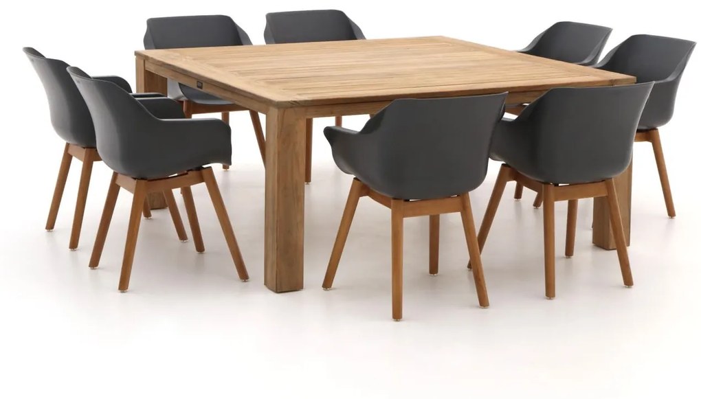 Hartman Sophie/ROUGH-X 170cm dining tuinset 9-delig
