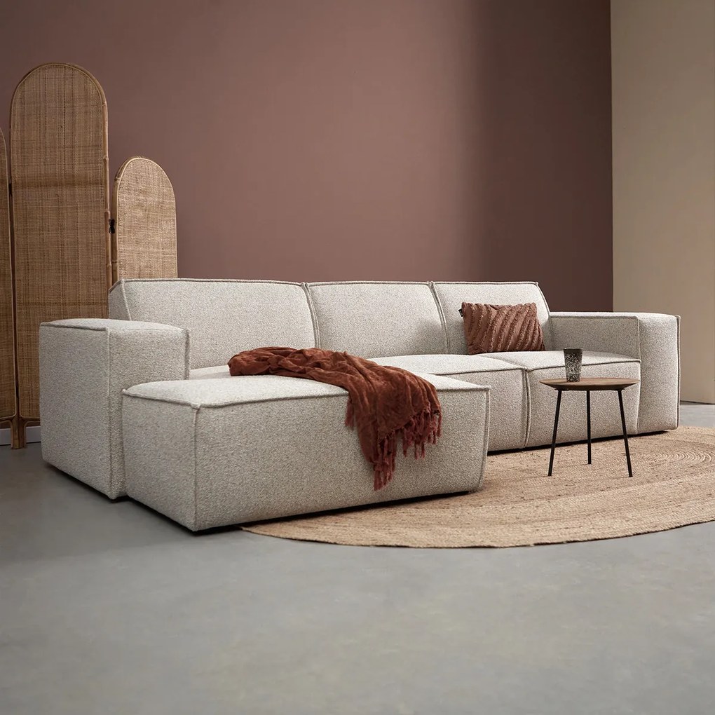 PEPP Interiors Play Beige Bank Met Chaise Longue Links Serenity 03