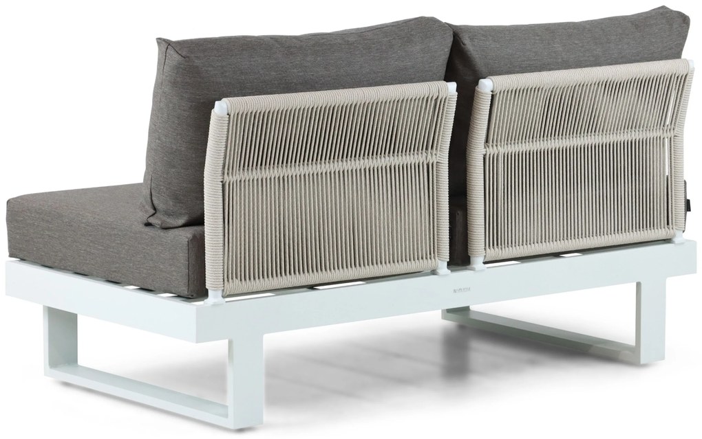 Hoek loungeset 5 personen Aluminium Wit  Lifestyle Garden Furniture Lorenzo