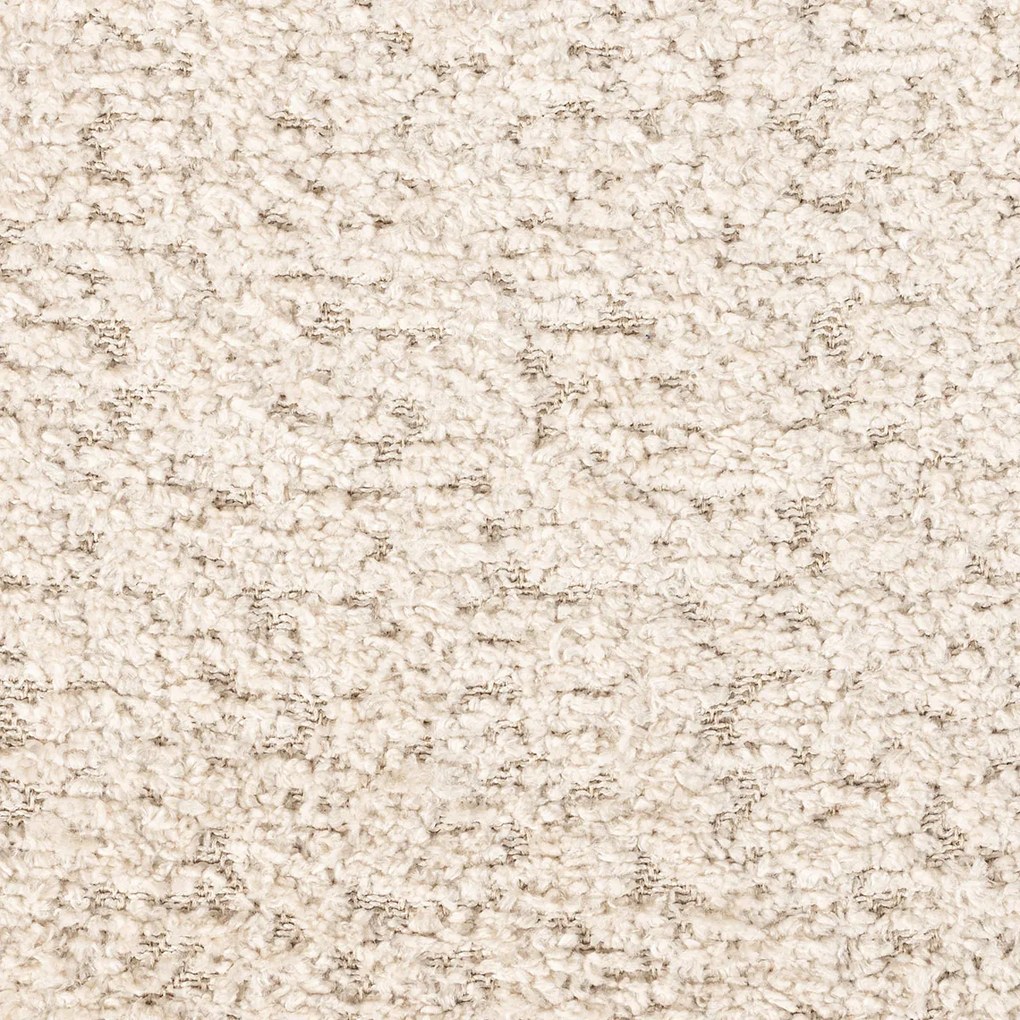 Moderne Kuipstoel Beige Zachte Stof