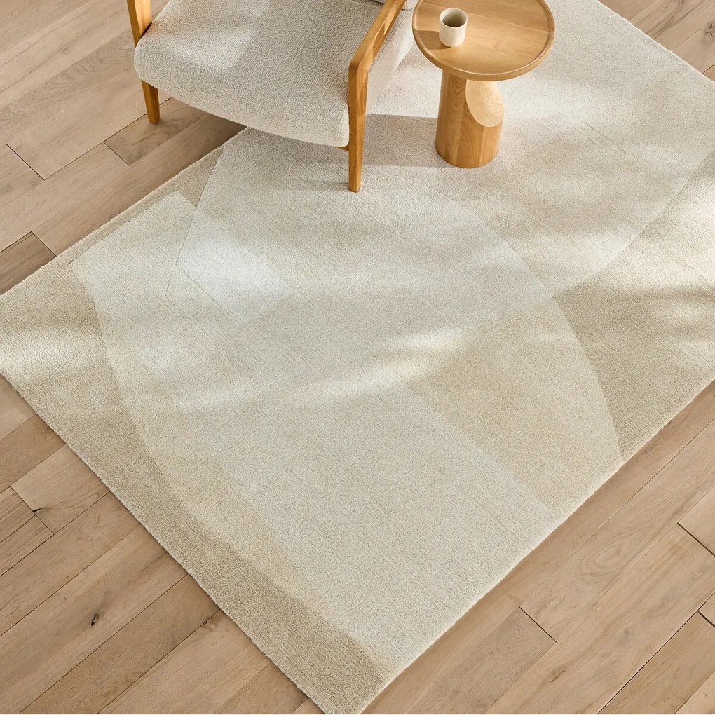 Handgetuft vloerkleed, lyocellmix, LISSANDRO