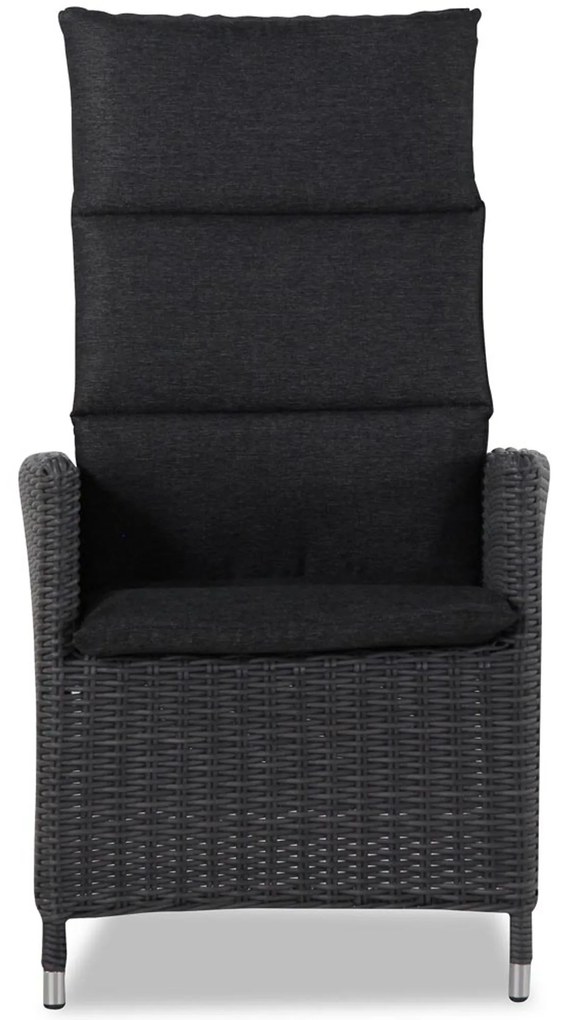 Tuinset 6 personen 260 cm Wicker Grijs Garden Collections Madera/Trente