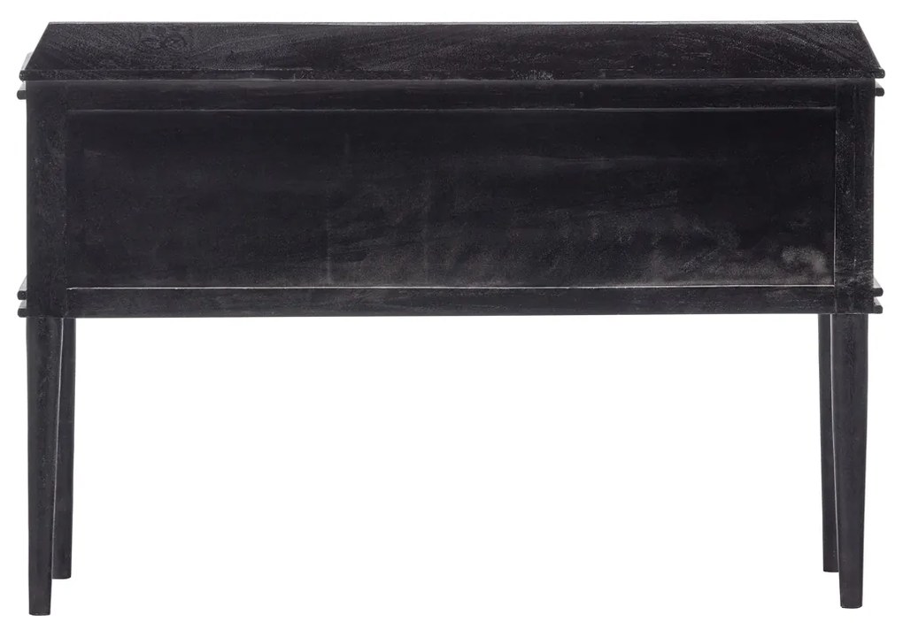 BePureHome Boudoir Kaptafel Acaciahout Zwart - 120 X 40cm.