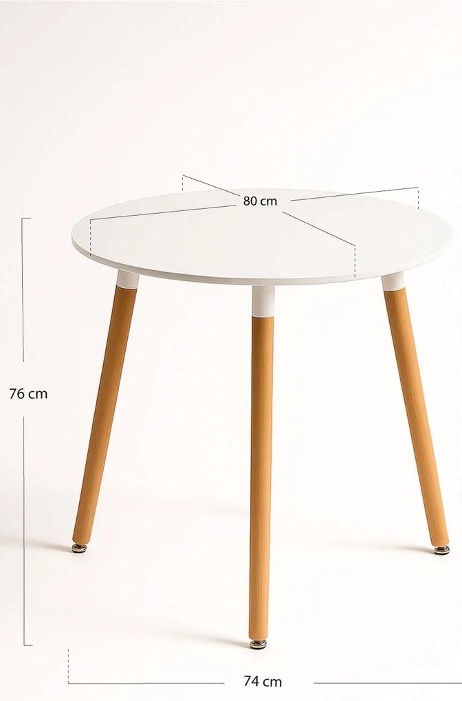 Tower Tafel Rond 80 cm