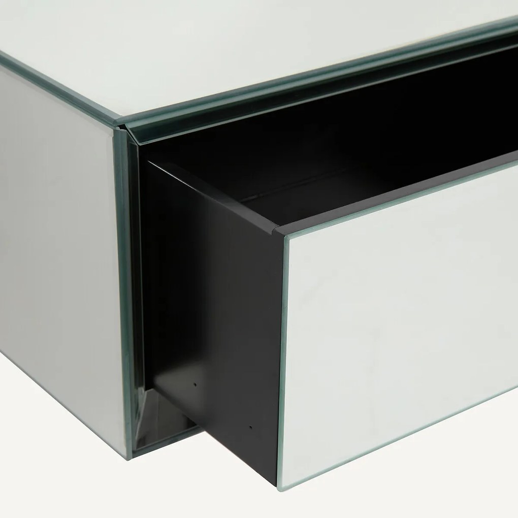 Nachtkastje in MDF en spiegel, KHONSOU