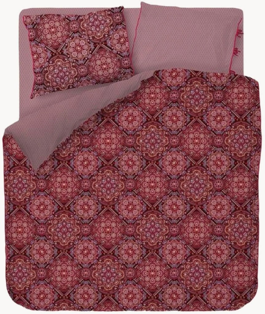 Katoenen twill dekbedovertreksetset Il Mosaico