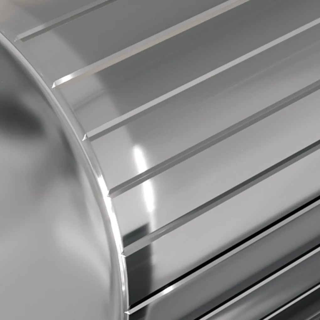 Brauer Stripe inbouw wastafelkraan ColdStart met rechte uitloop en rozetten model A2 chroom