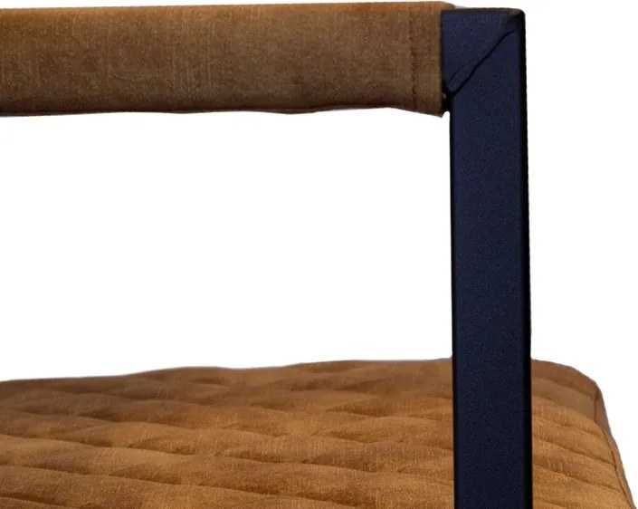 Eetkamerstoel - Rome - stof Adore Goud