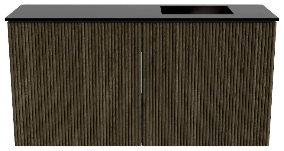 Mondiaz Joya 80cm toiletmeubel shadow met wastafel faye rechts zonder kraangat urban