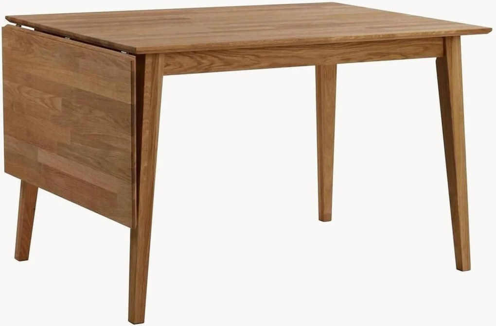 Uitschuifbare eettafel Filippa van eikenhout