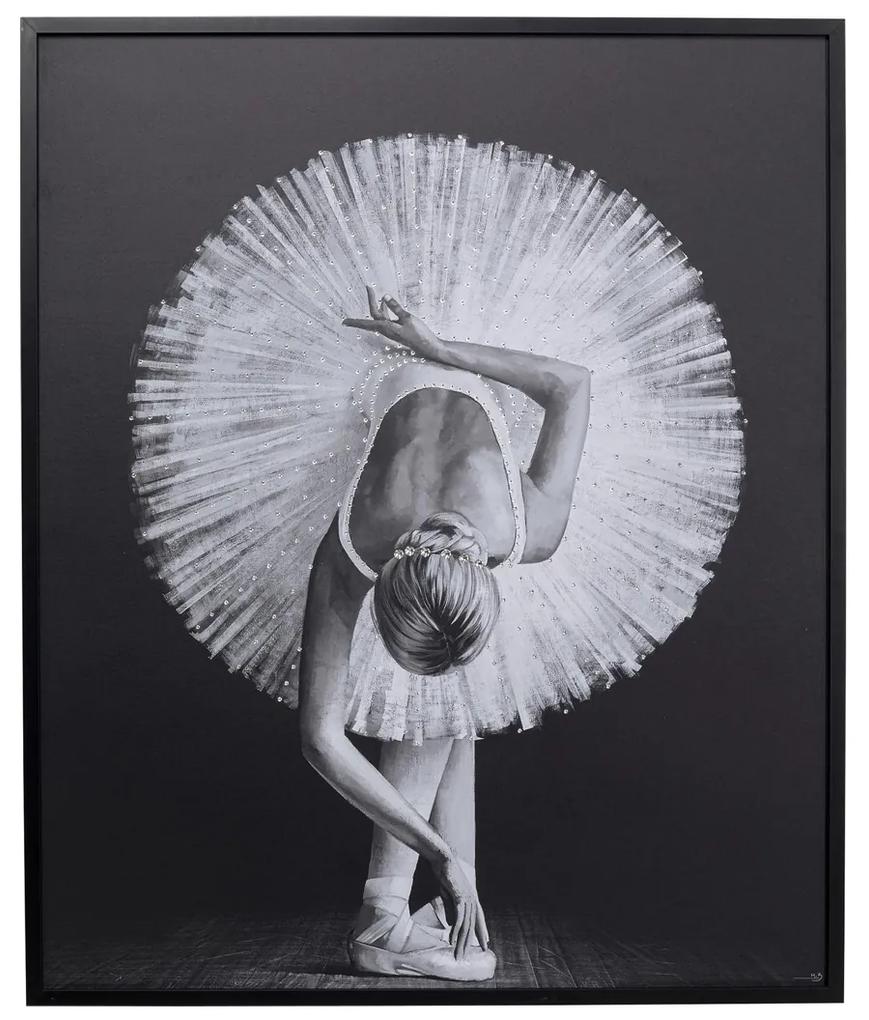 Kare Design Passion Of Ballet Zwart-wit Schilderij