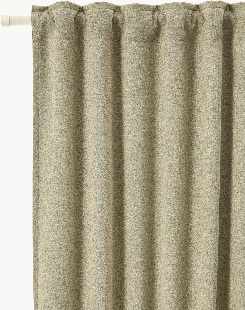 Blackout multi-band gordijnen Tulia, 2-delig, B 140