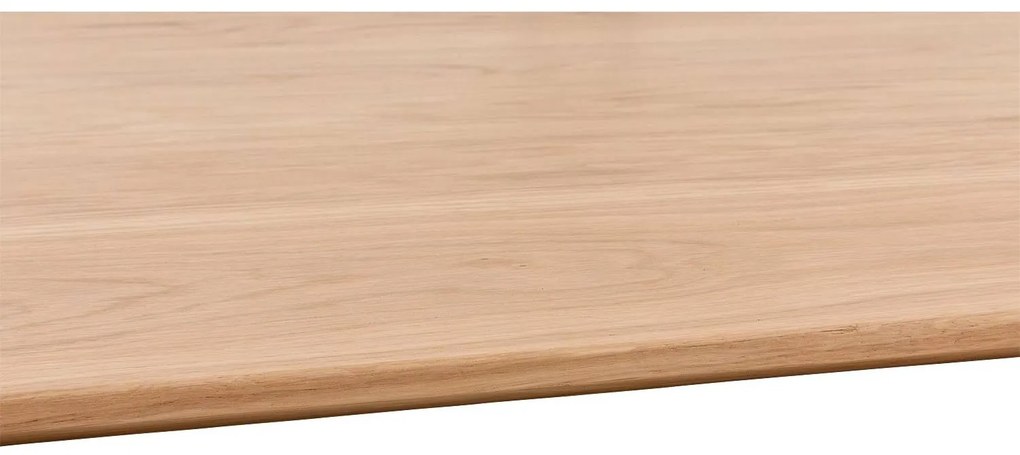 Goossens Excellent Eettafel Uniek, Semi rond 200 x 100 cm
