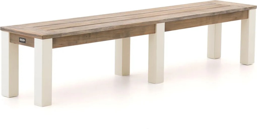 Picknickbank ROUGH  | Teakhout | Tuinbank Old Teak Greywash | Kees Smit Tuinmeubelen