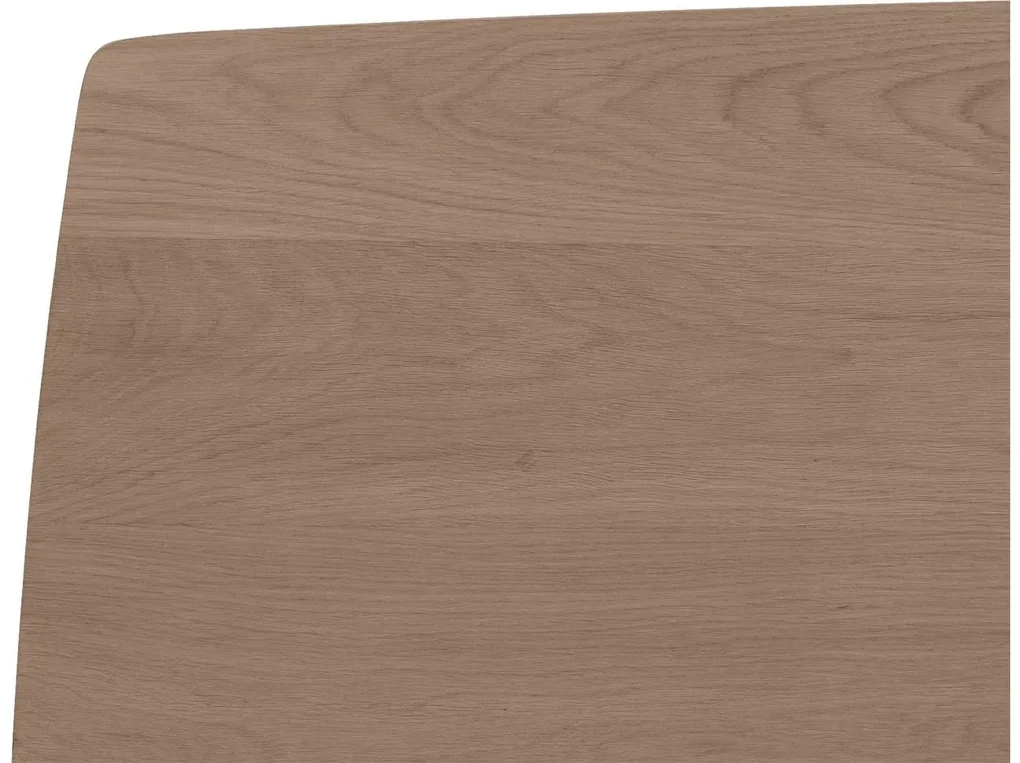 Goossens Excellent Eettafel Floyd, Semi rechthoekig 220 x 100 cm