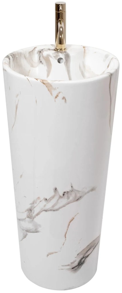 Vrijstaande wastafel Rea Blanka Marble