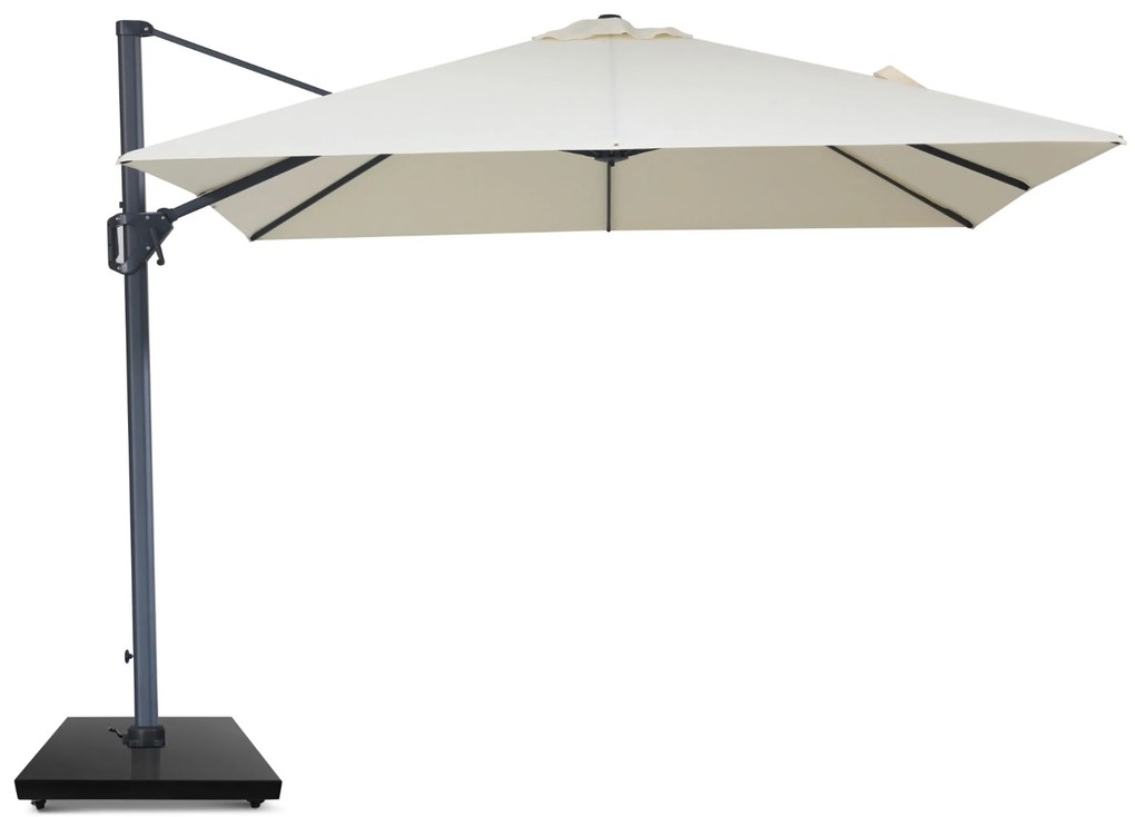Zweefparasol  3x3m S1 (excl. voet) Taupe-naturel-bruin Camello Diego