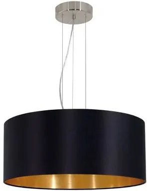 Maserlo Hanglamp Zwart - ¿ 53 cm