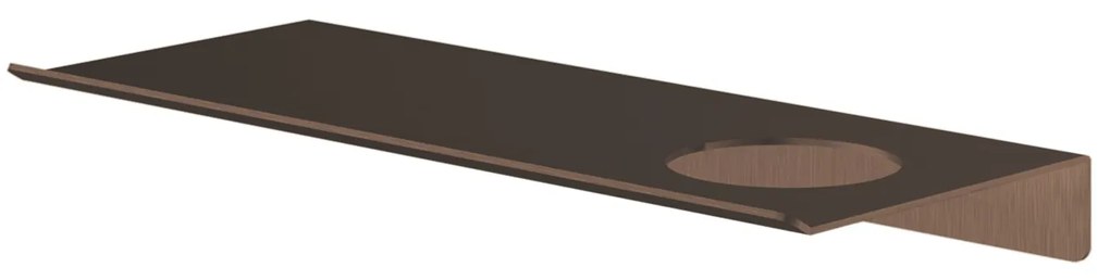 Hotbath &More planchet 30cm met uitsparing voor een zeepdispenser of beker Tuscan bronze