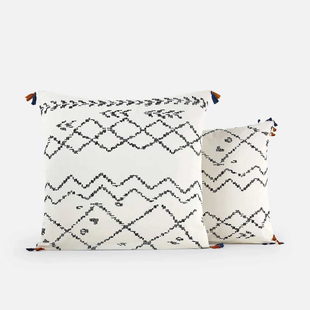 Kussensloop in katoen, Afro Craft