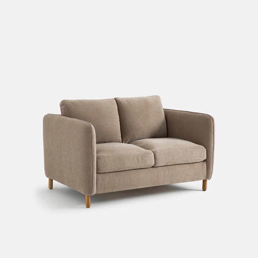 2-zits gevlekte polyester bank Loméo