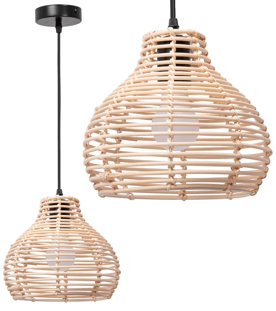 HANGLAMP NATUURLIJK APP984-1CP KLEIN