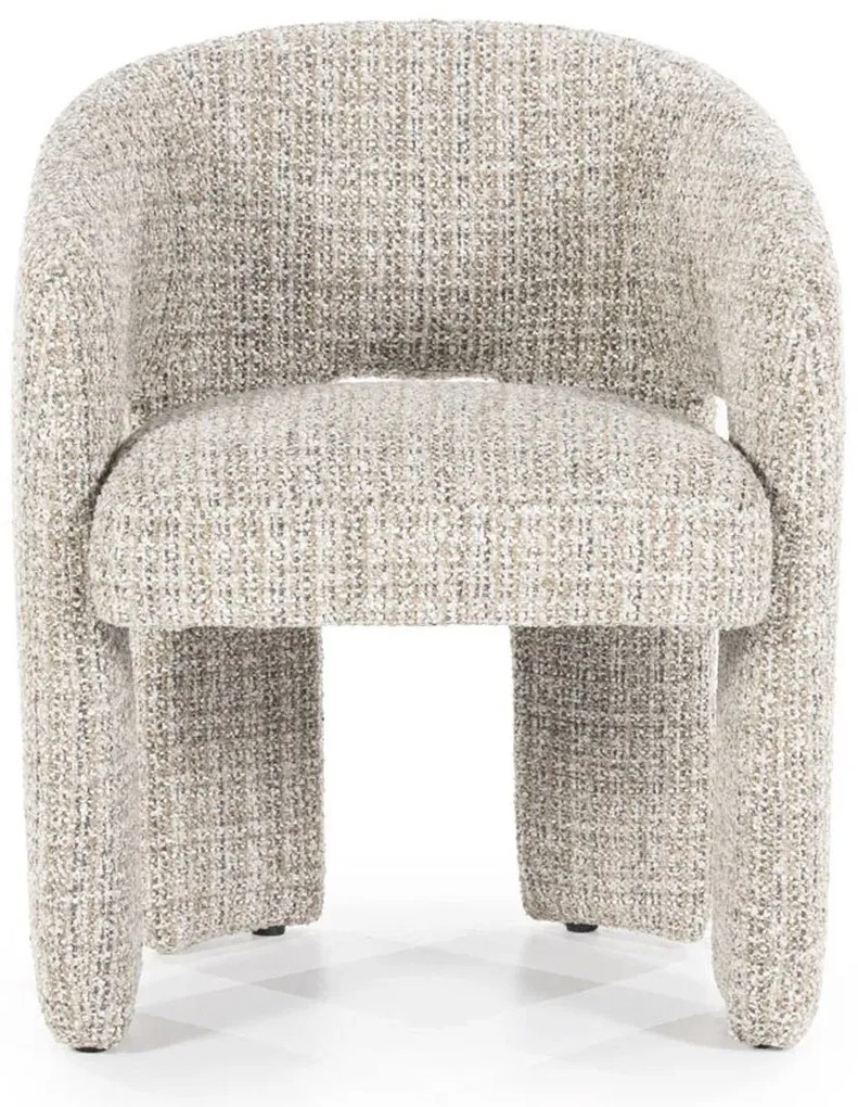 Eleonora Hamilton Taupe Eetkamerstoel Hotel Chique Stijl