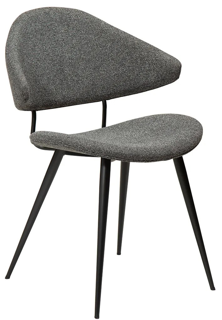 Dan-Form Napoleon Design Eetkamerstoel Grijs Boucle