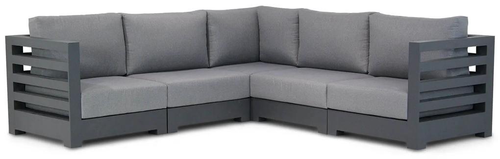 Hoek loungeset  Aluminium Grijs 5 personen Santika Furniture Santika Phantom